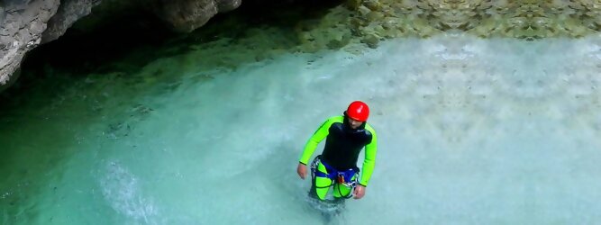 Trip Lettland - Canyoning - Die Hotspots für Rafting und Canyoning. Abenteuer Aktivität in der Tiroler Natur. Tiefe Schluchten, Klammen, Gumpen, Naturwasserfälle.